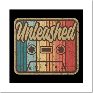 Unleashed Vintage Cassette Posters and Art